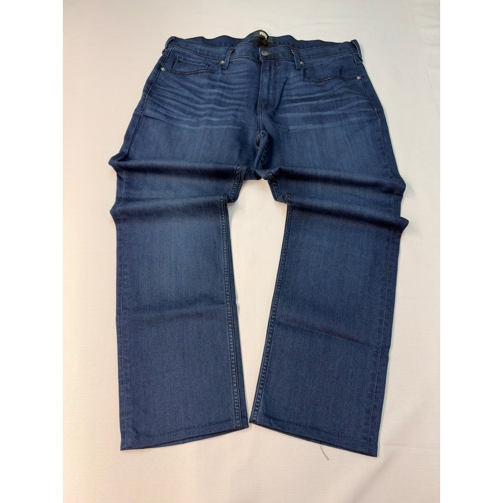 PAIGE Federal Men's Straight Leg Dark Wash Blue Denim Jeans 36x30